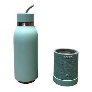 Aquio IBTB2 Double-wall Steel Insulated Hydration Bottle Bluetooth Speaker iHome